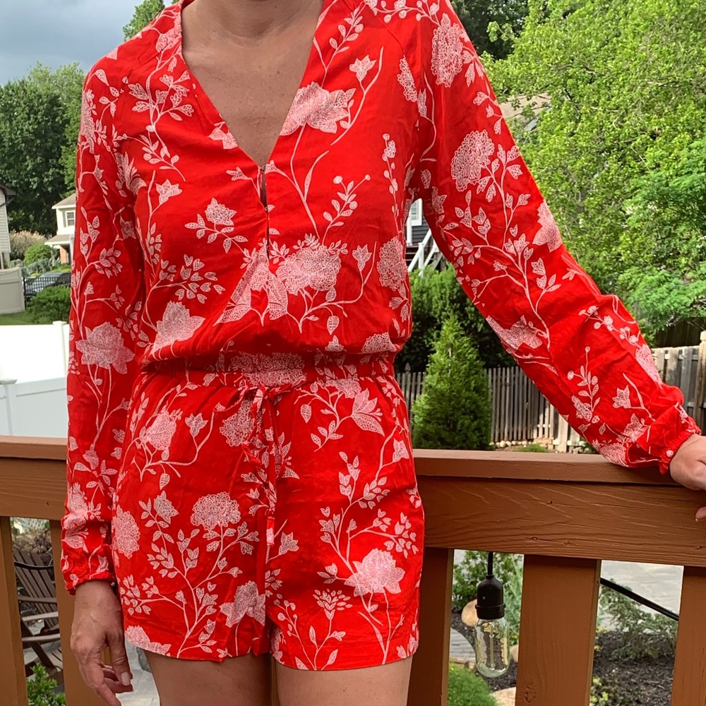 Rare Romper / long sleeve / beautiful color